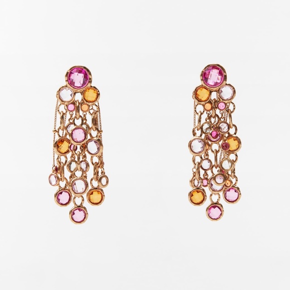 Zara limited edition colourful earrings - Picture 1 of 3
